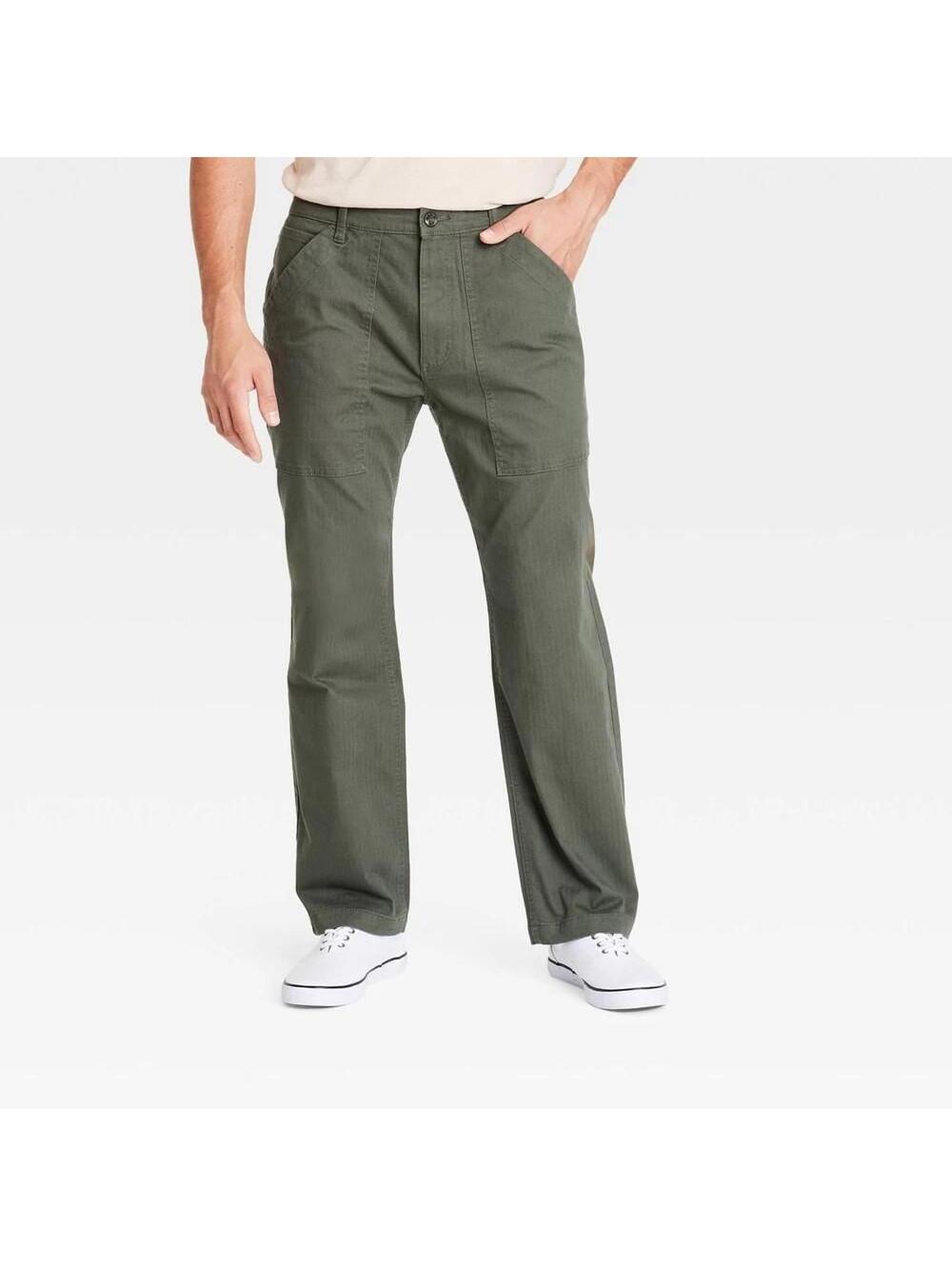225 Goodfellow & Co Men's Straight Leg Utility Pants - (Size 31 x 32, NWT)